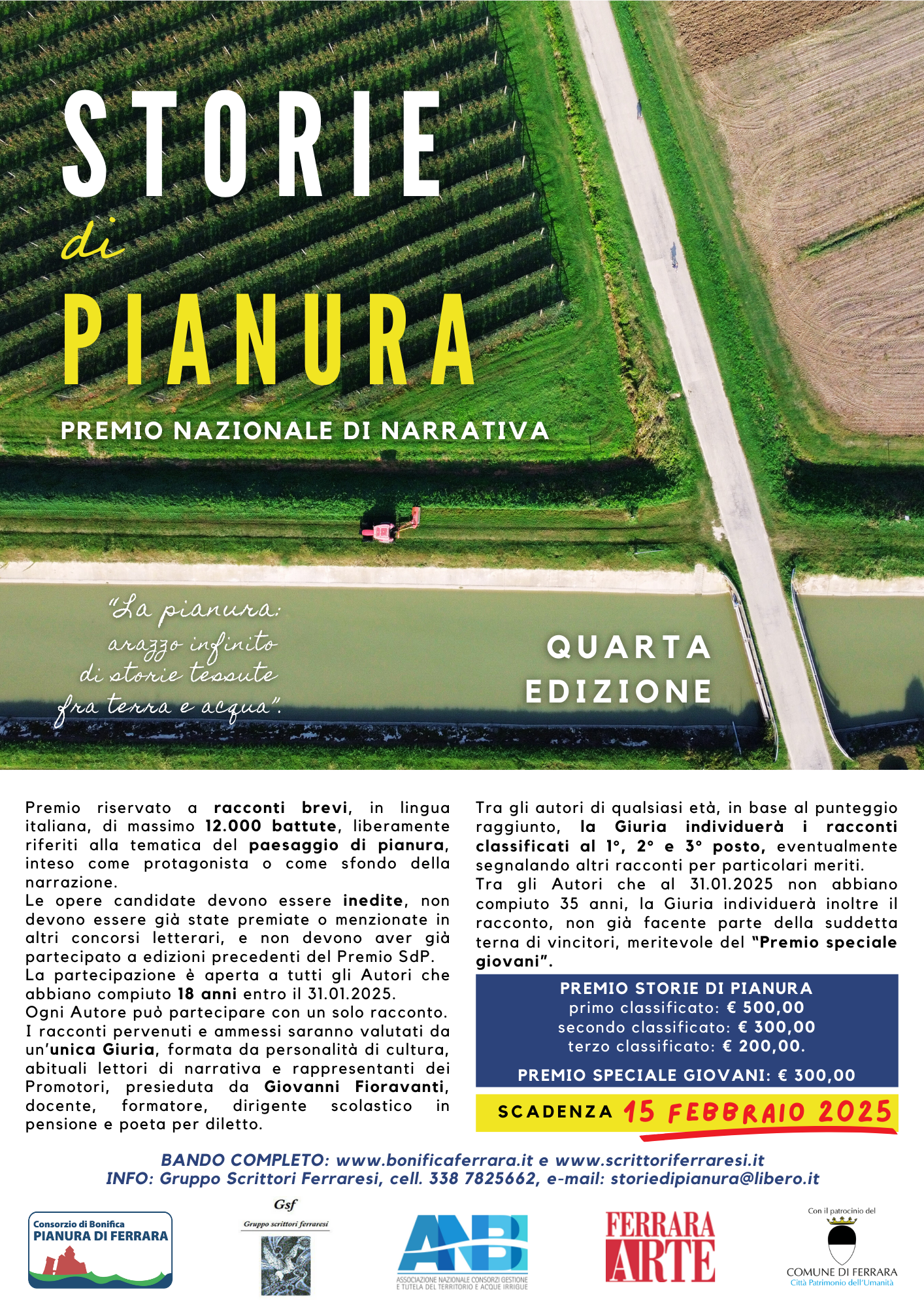"Storie di Pianura" prorogato al 15 febbraio 2025